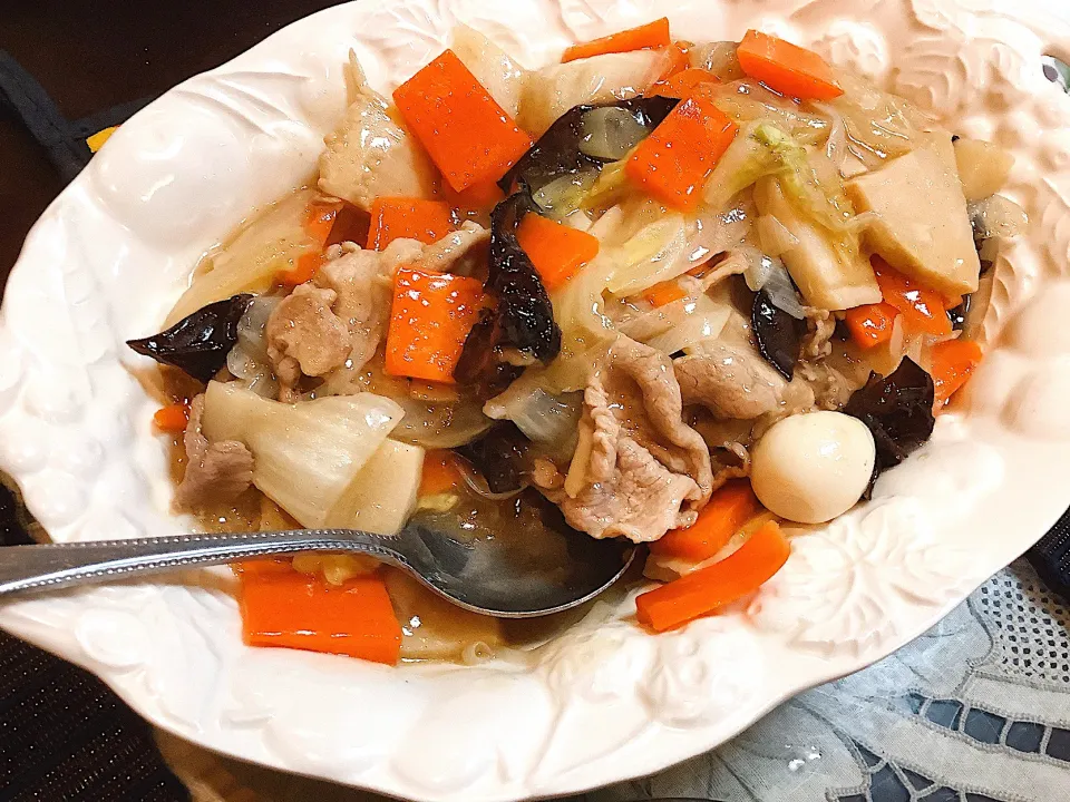 Snapdishの料理写真:皆んな大好き八宝菜😋|アライさんさん