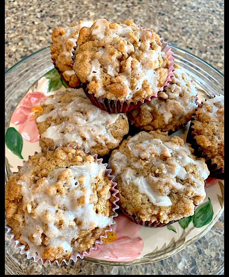 Banana🍌streusel muffin🧁|🌺IAnneさん