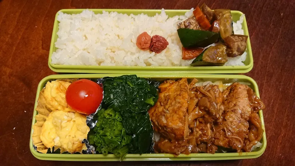 鶏胸肉の赤ワイン煮弁当|りょーさん