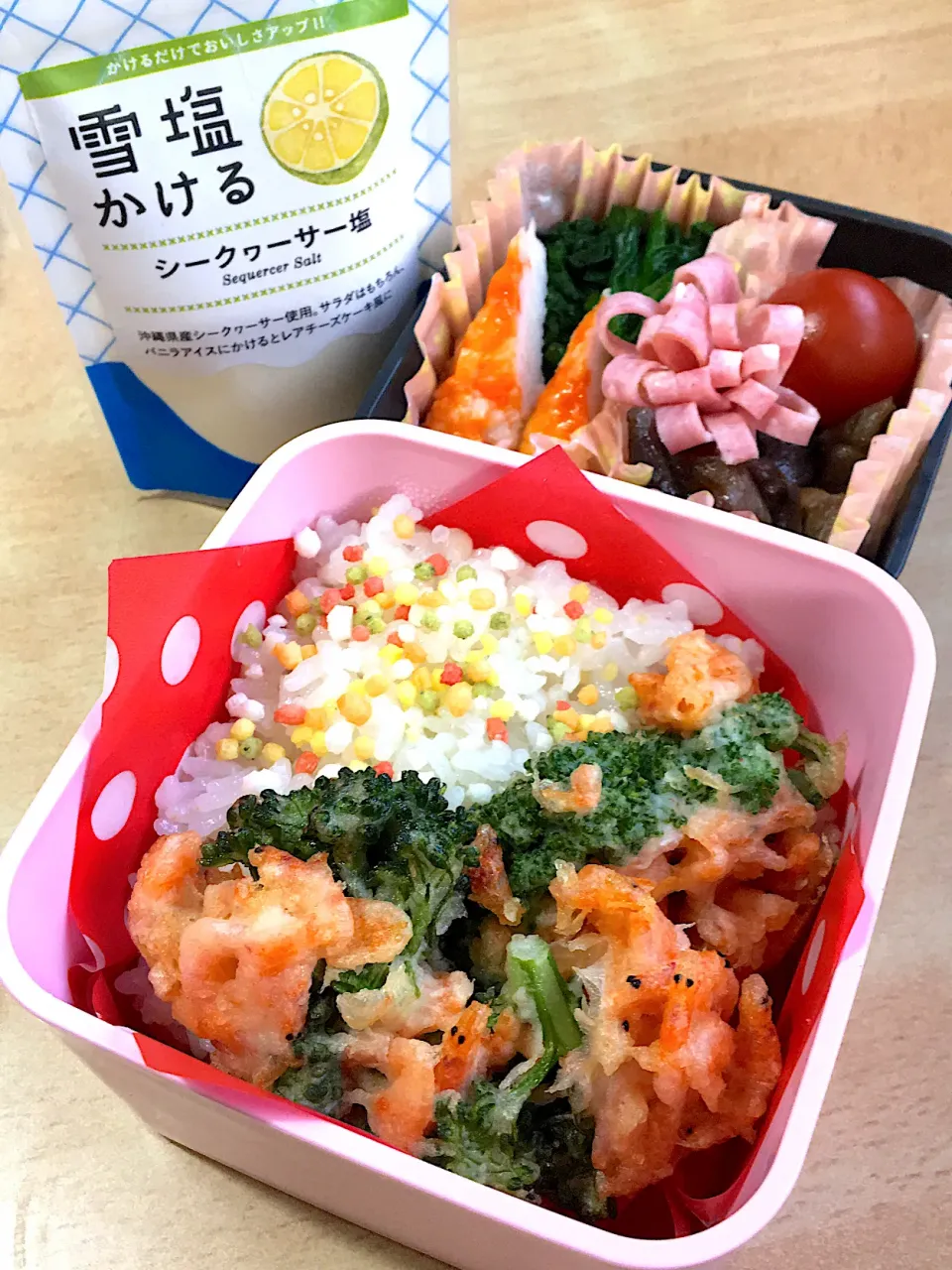 桜えびの塩天丼弁当|matumotommさん