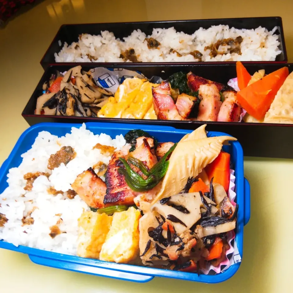 3/26 夫婦弁当|けろよんさん