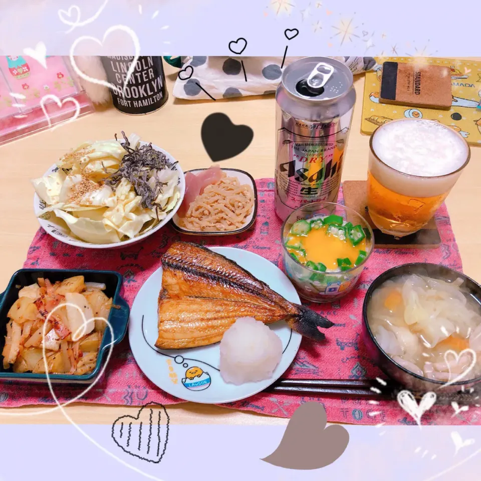 Snapdishの料理写真:３／２６ ｔｈｒ 晩ごはん🍴＊○°|rinaronarさん