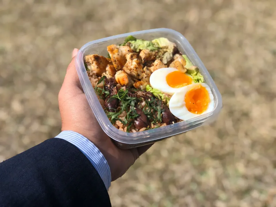 Snapdishの料理写真:ホタルイカ飯弁当|ワタルキャンプさん