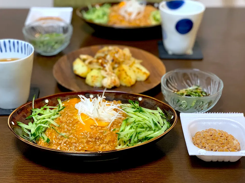 Snapdishの料理写真:🌸 ジャージャー麺？ 🌸|たんちゃんさん