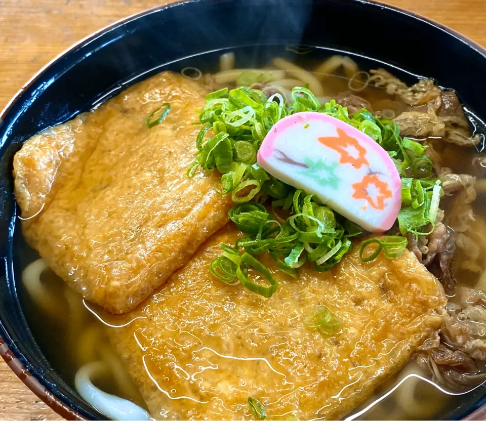 肉うどん|ばくあんしゃさん