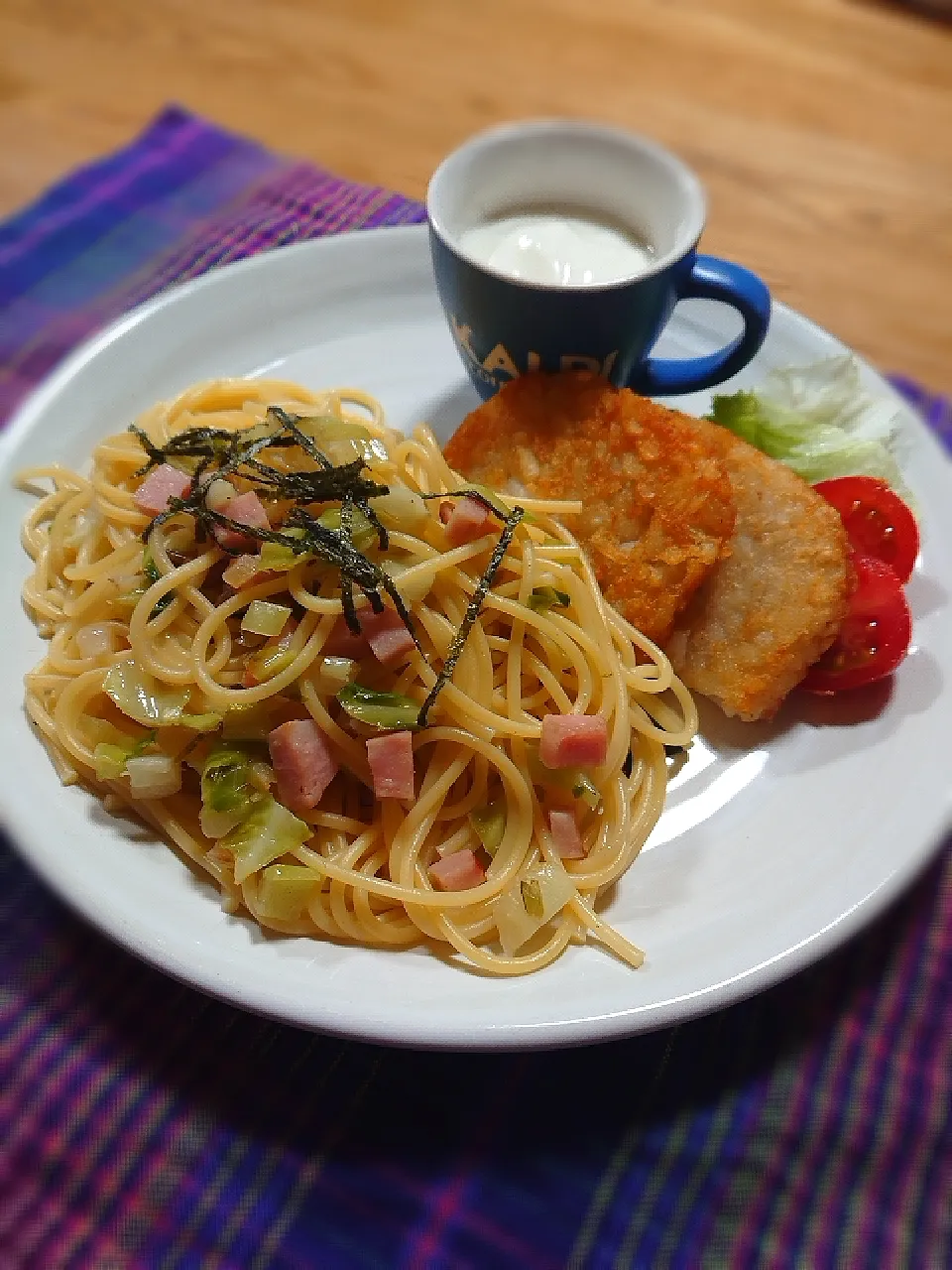 今日のランチ|ゆずうさぎさん