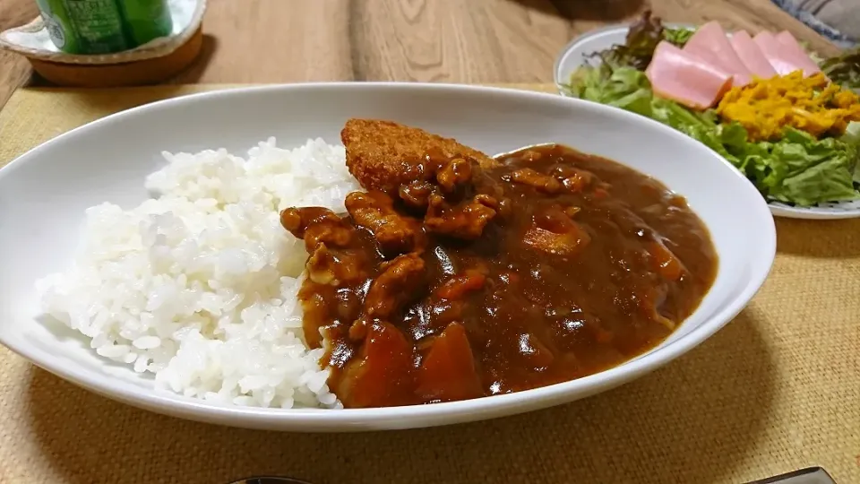 コロッケカレー🍛|かめさん