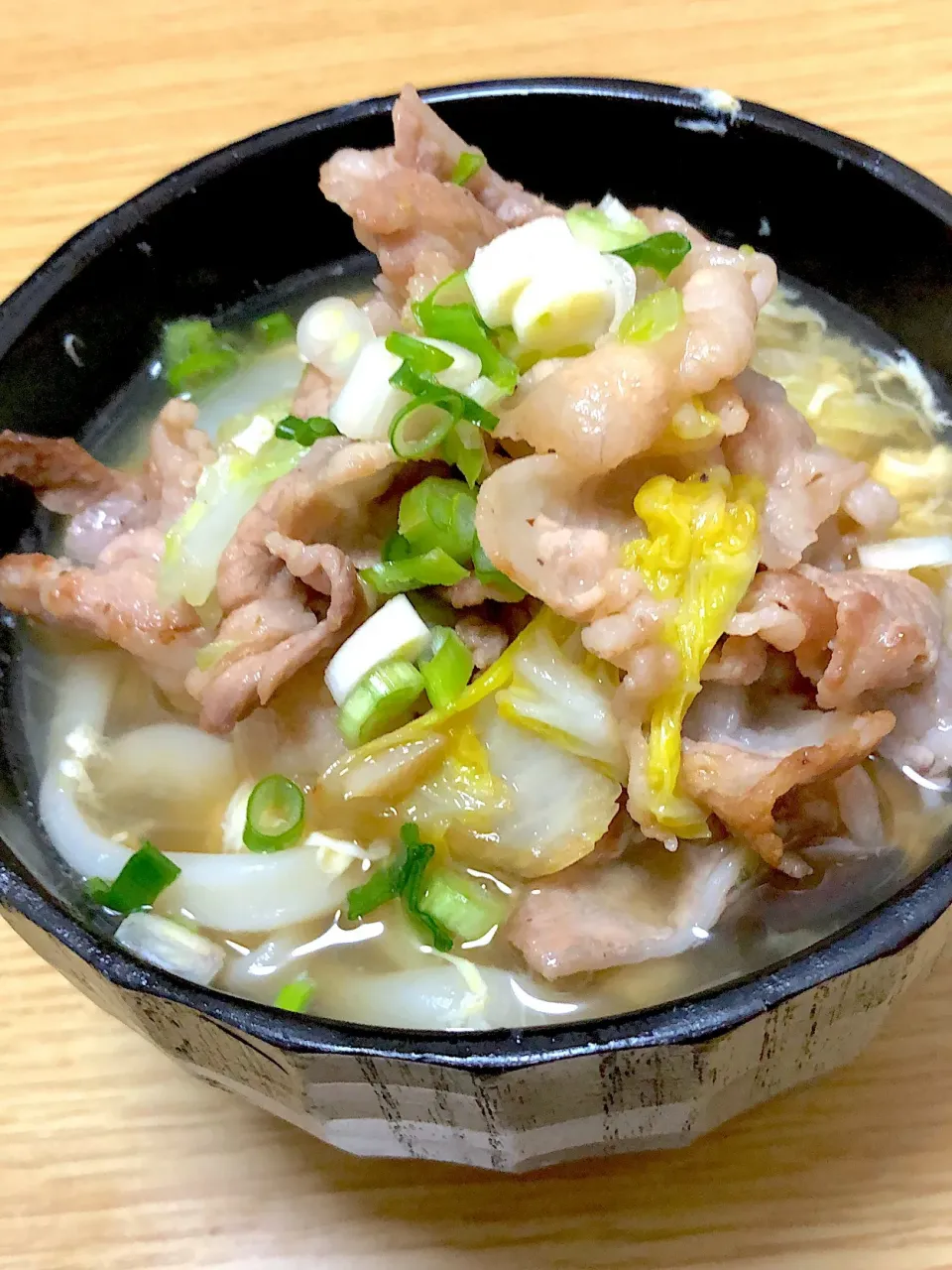 生姜餡掛けたまごうどん|monaka427さん