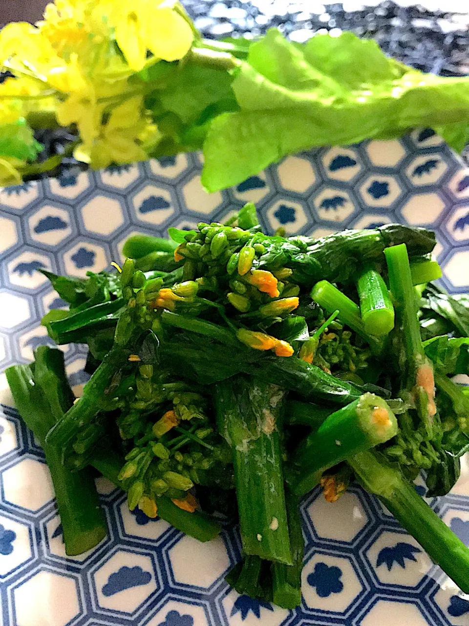 王道の菜の花の辛子和え💕💕💕💕|🌺🌺Foodie🌺🌺さん