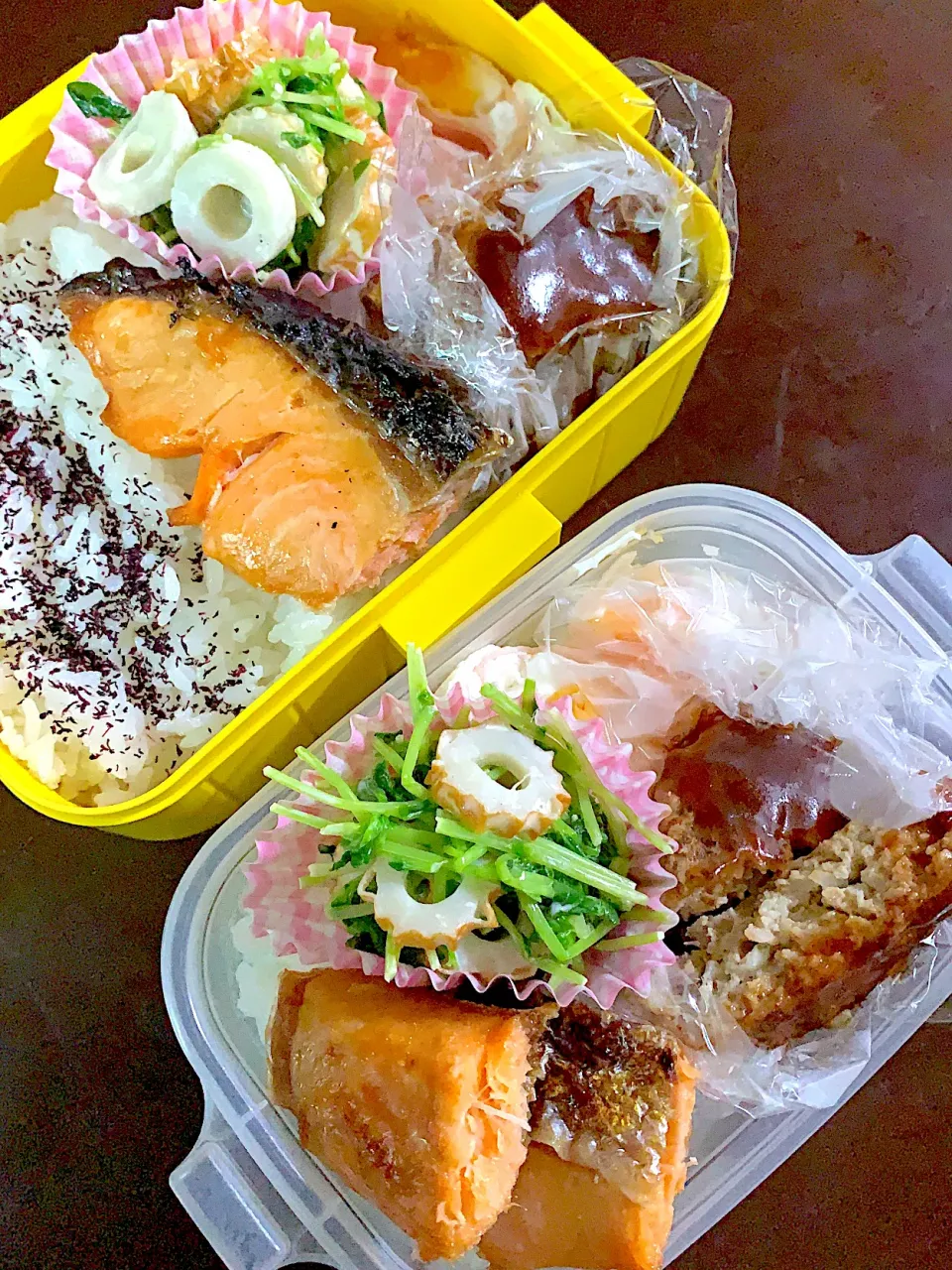 旦那さんと私のお弁当♡|まこさん