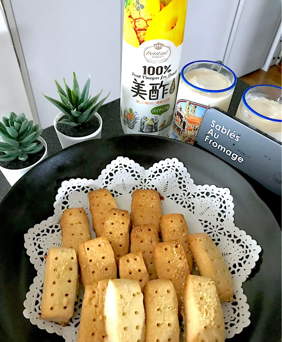 cook♡Asukaさんの料理 チーズショートブレッド🧀おめざ|シュトママさん