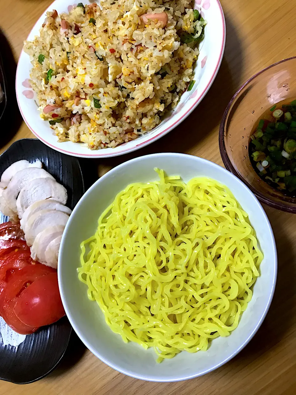 炒飯&つけ麺&鶏ハム|sinさん