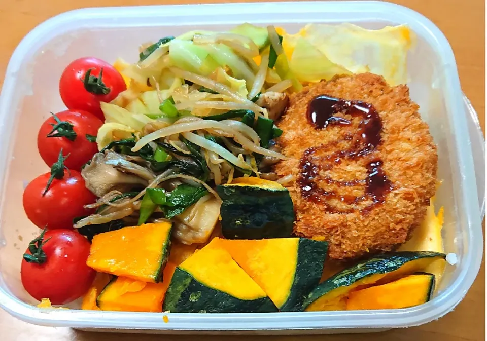 子どもが作ったパパ弁当❤️|みちゅあしさん