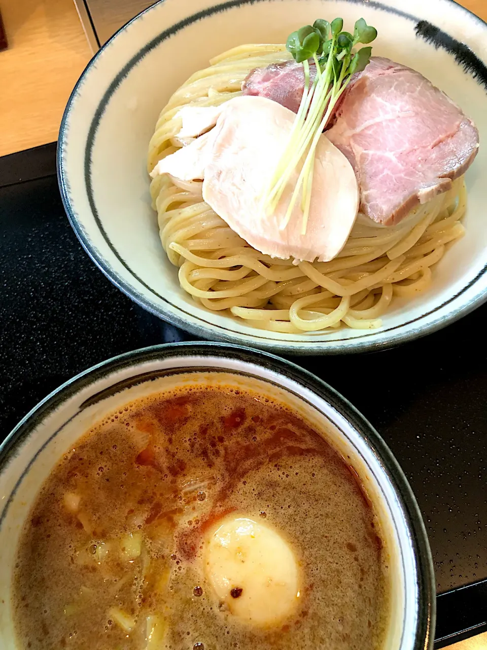 辛つけ麺+味玉@麺屋 いな月（桶川）|Kazuya Miyukiさん