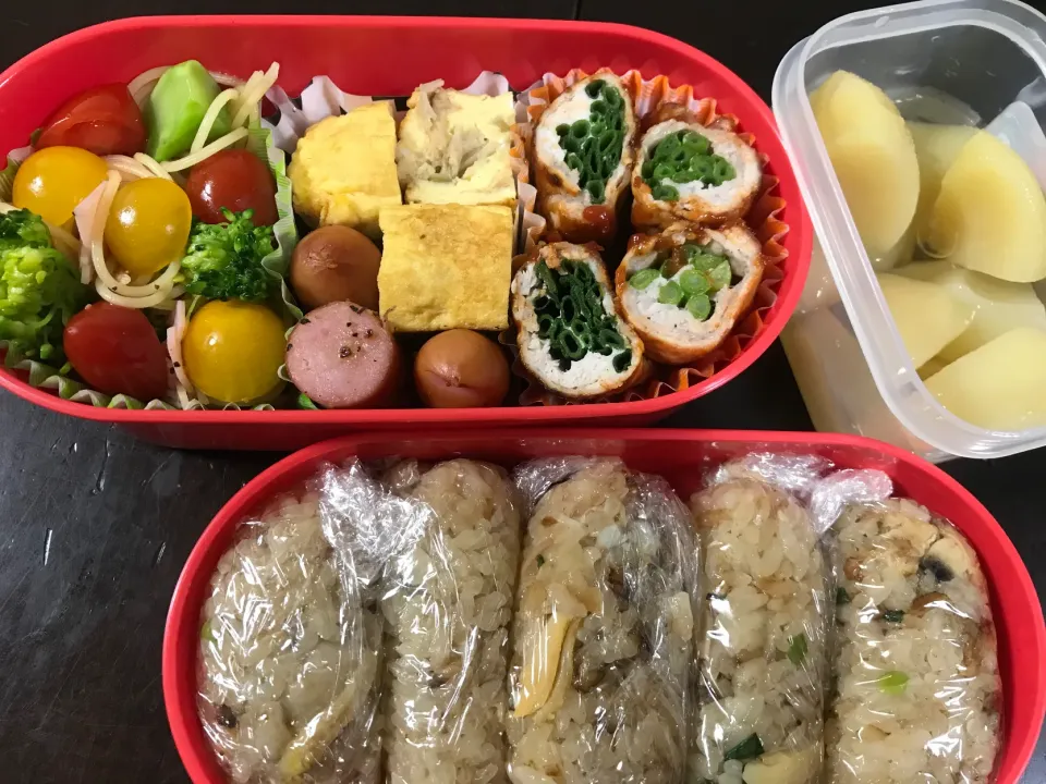 アサリご飯でお弁当🍱|mikkoroさん