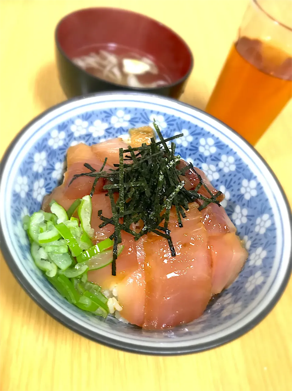 漬け丼（まぐろ、はまち）|石田尚之さん