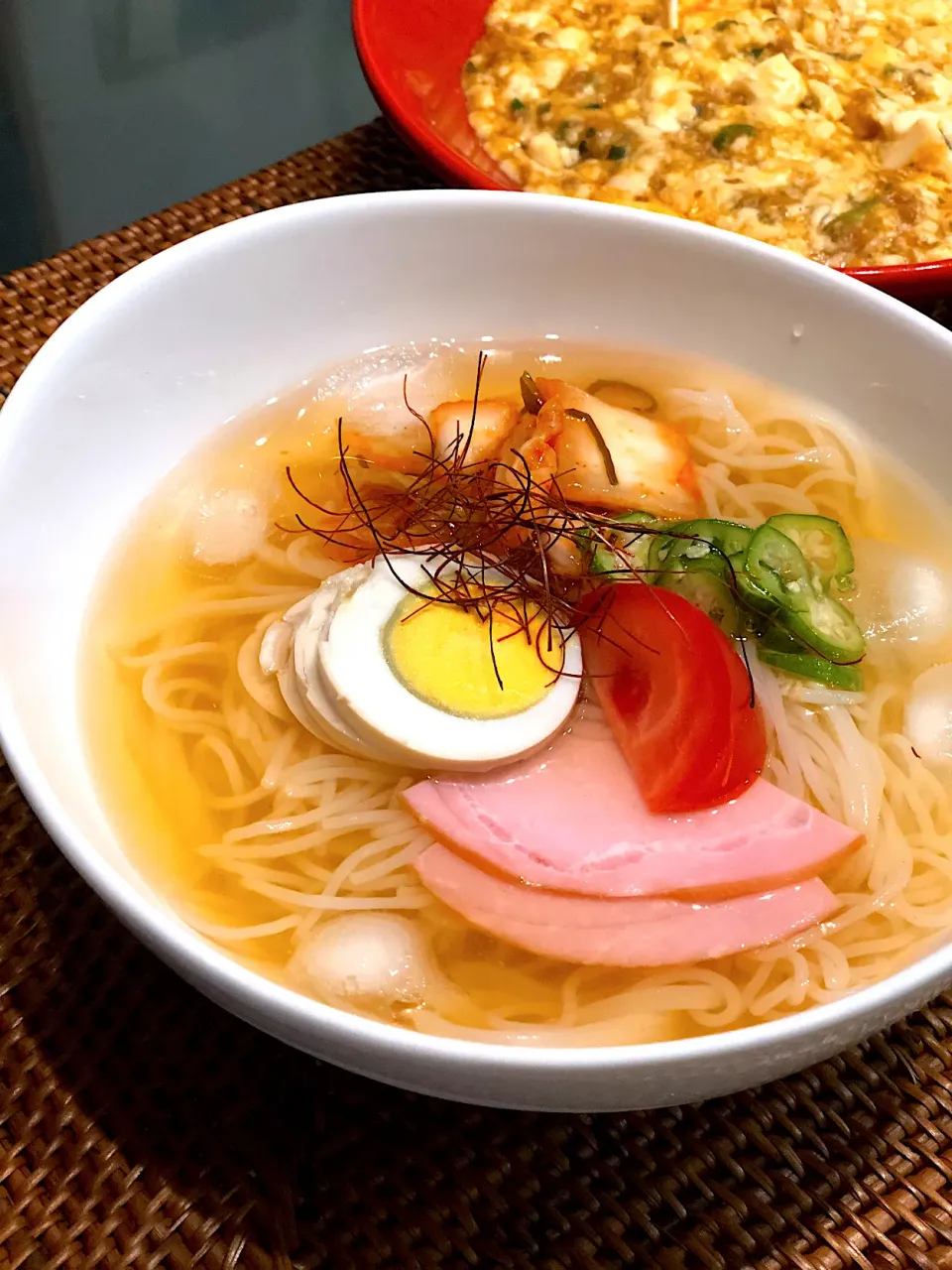 冷麺と麻婆豆腐|市川食堂さん