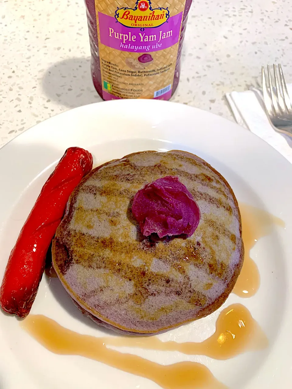 💜Ube Jam Pancake💜|🌺IAnneさん