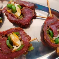 veggie steak rolls|fingerfoodsさん