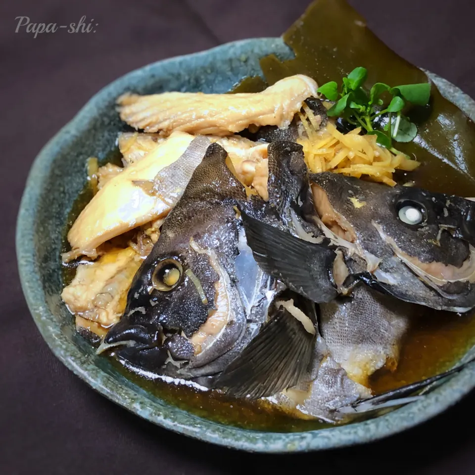 しみじみ美味い❗️石鯛のアラ煮🐟|パパ氏さん