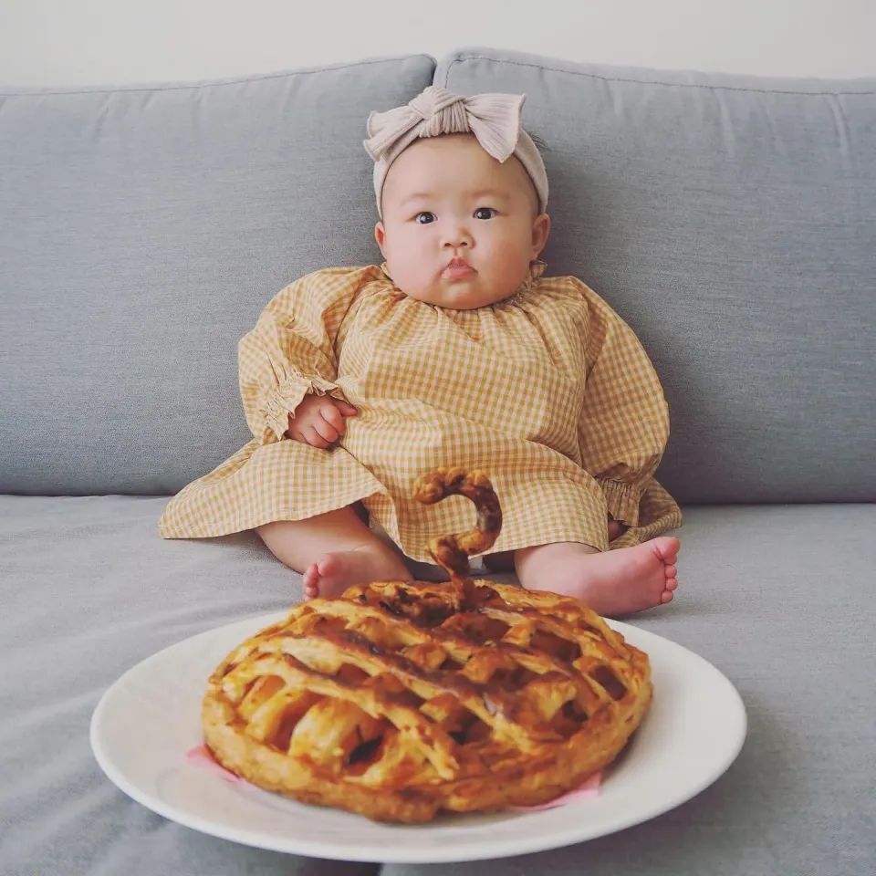 Snapdishの料理写真:㊗️3カ月バースデー👶🏻🌼|leeさん