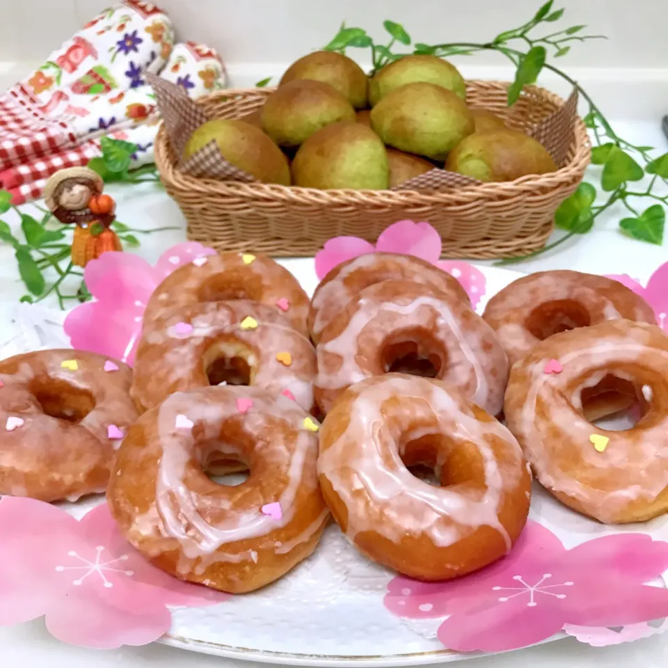 イーストドーナツ🍩と蓬あんぱん🌿|TAYOKOさん