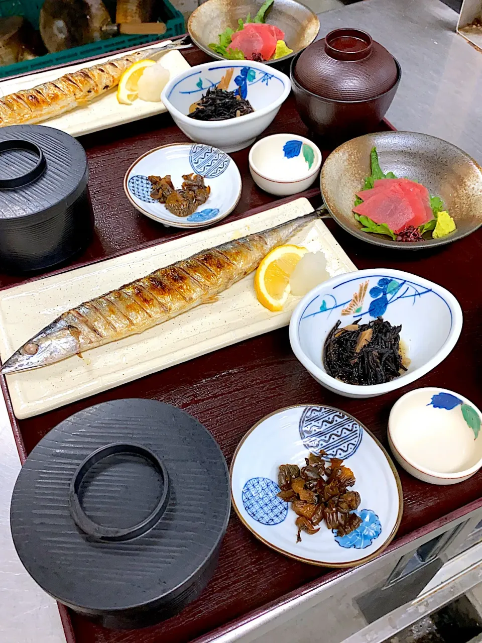 秋刀魚定食|かなママさん