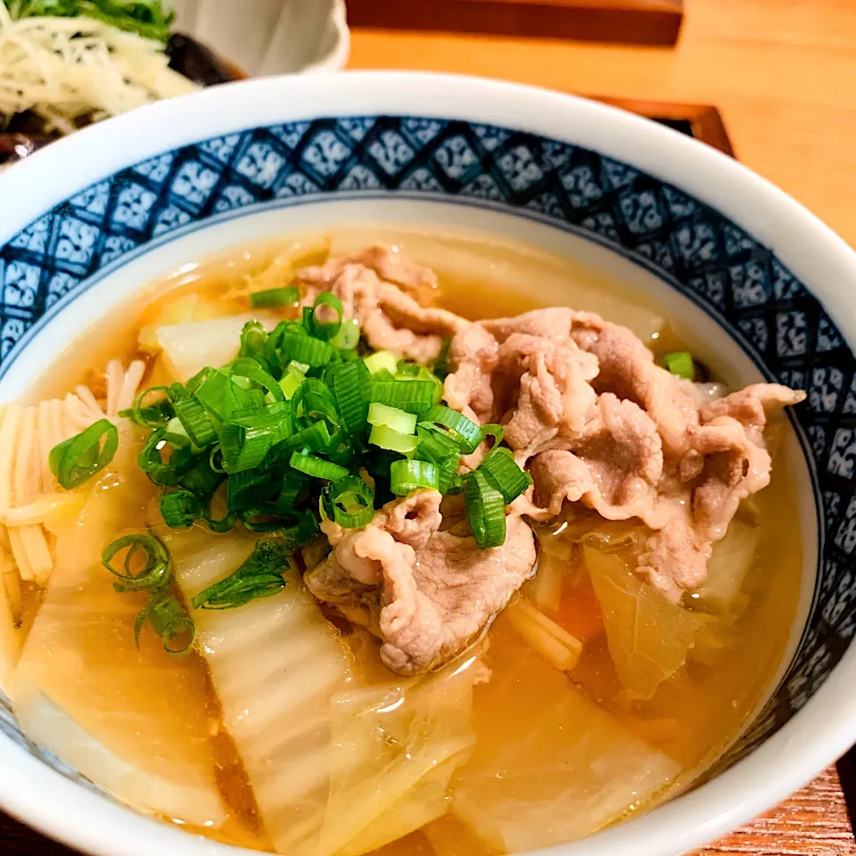 豚肉と野菜のスープ|いちごさん