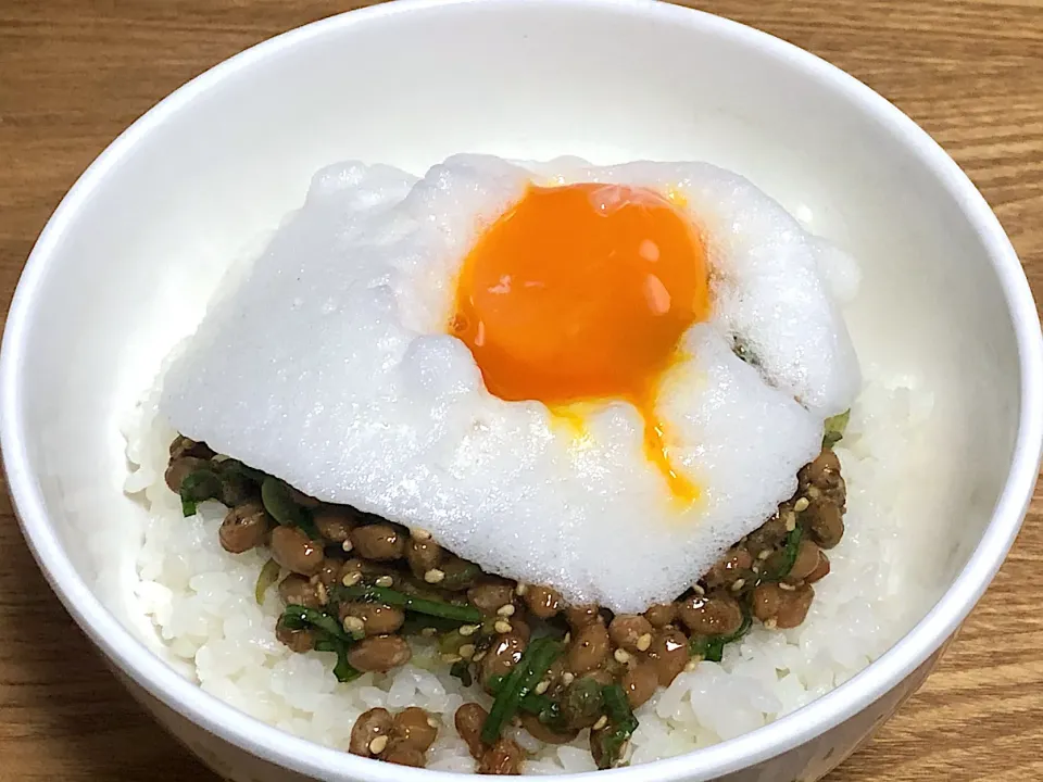 ☆ふわふわ卵かけ納豆ご飯|まぁたんさん