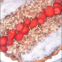 tarte chocolat aux fraises❤|eyaさん