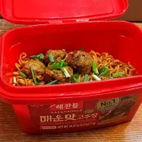 Gochujang Noodles w meatballs|Alonsealさん