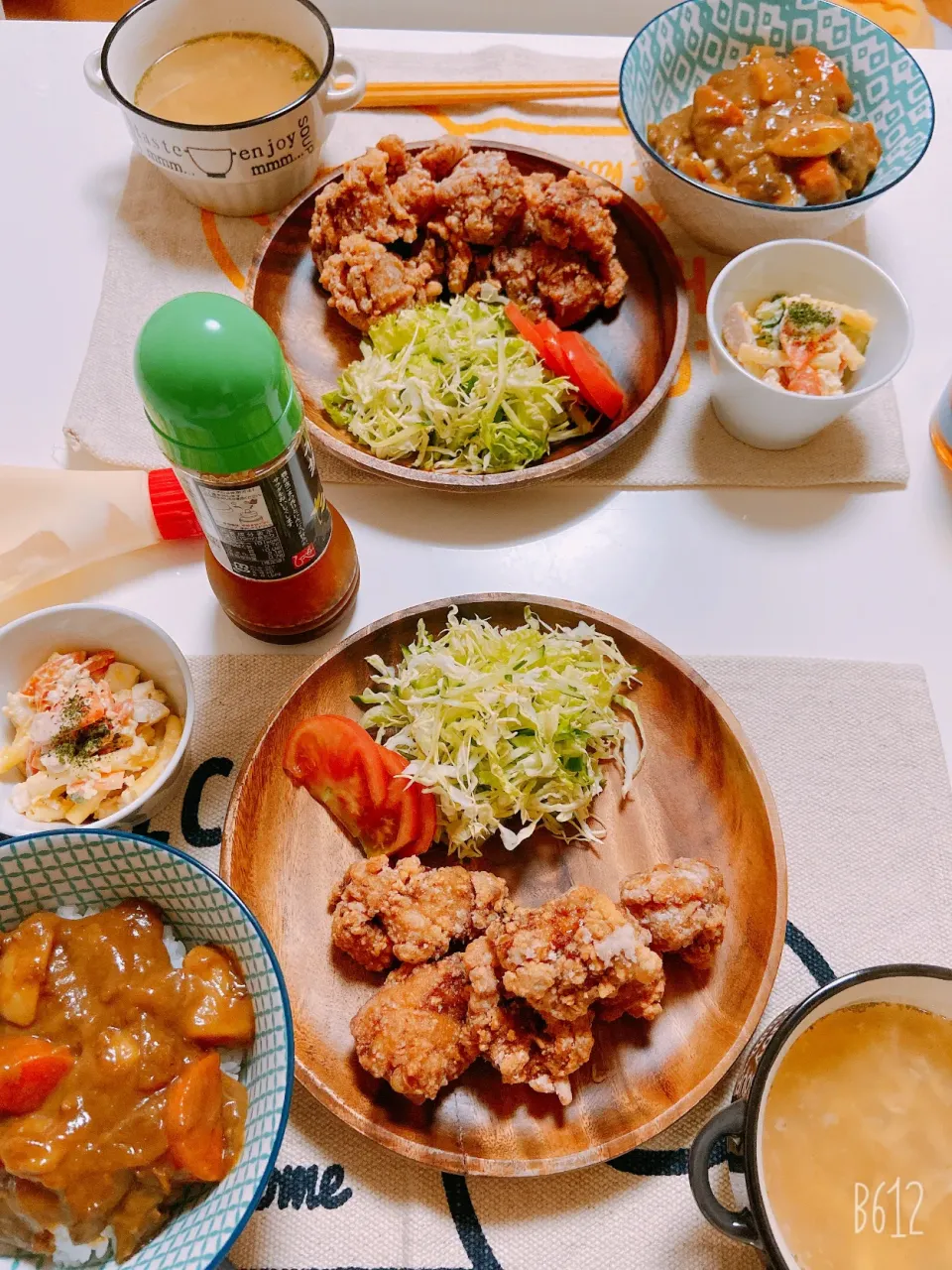 Snapdishの料理写真:昨日の晩御飯😋唐揚げ🤩|ゆきさん