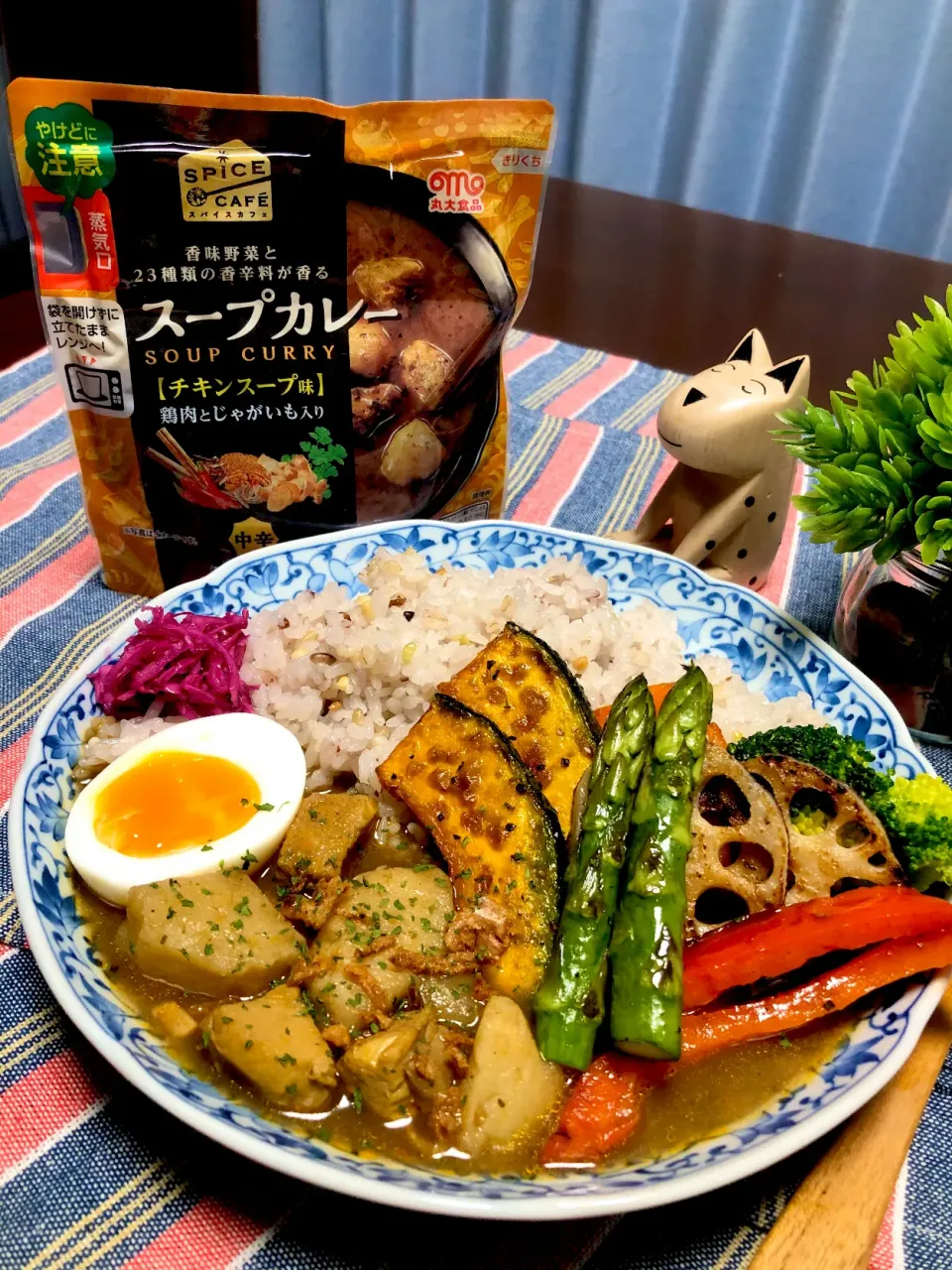 Snapdishの料理写真:スープカレー🍛✌🏻|chiezooさん