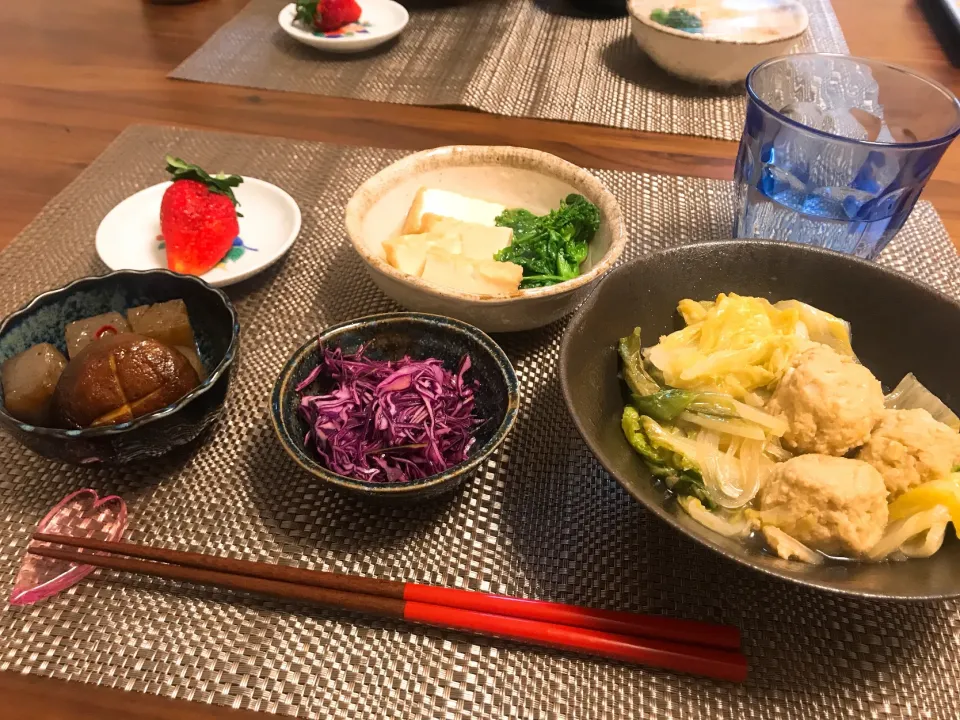 Snapdishの料理写真:肉団子と白菜のスープ|えりかさん