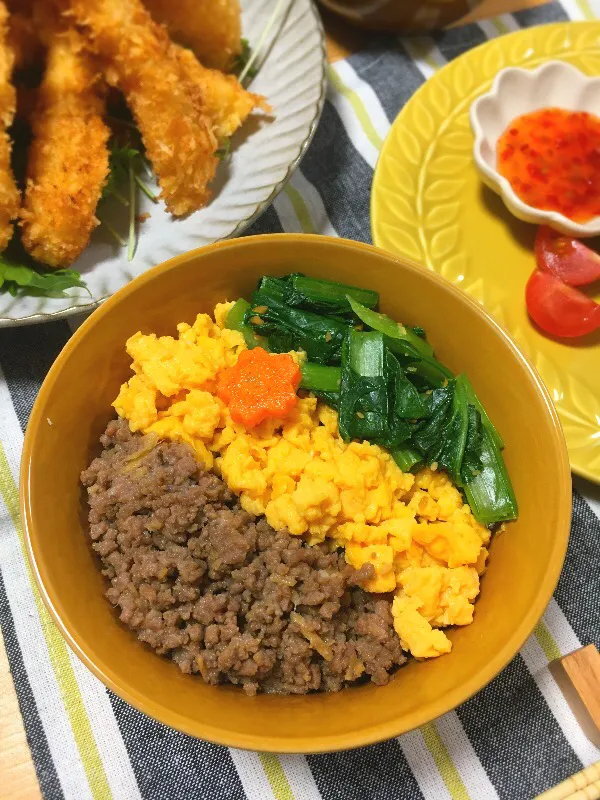 三食丼。|＊みお＊さん