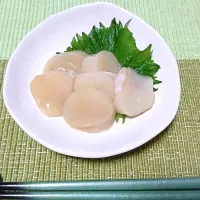 みたらしさんの料理 これうま!つゆでホタテのおつまみ