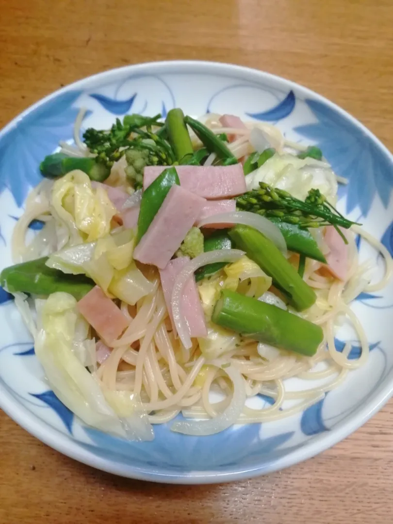 春野菜のパスタ|ゆずあんずさん