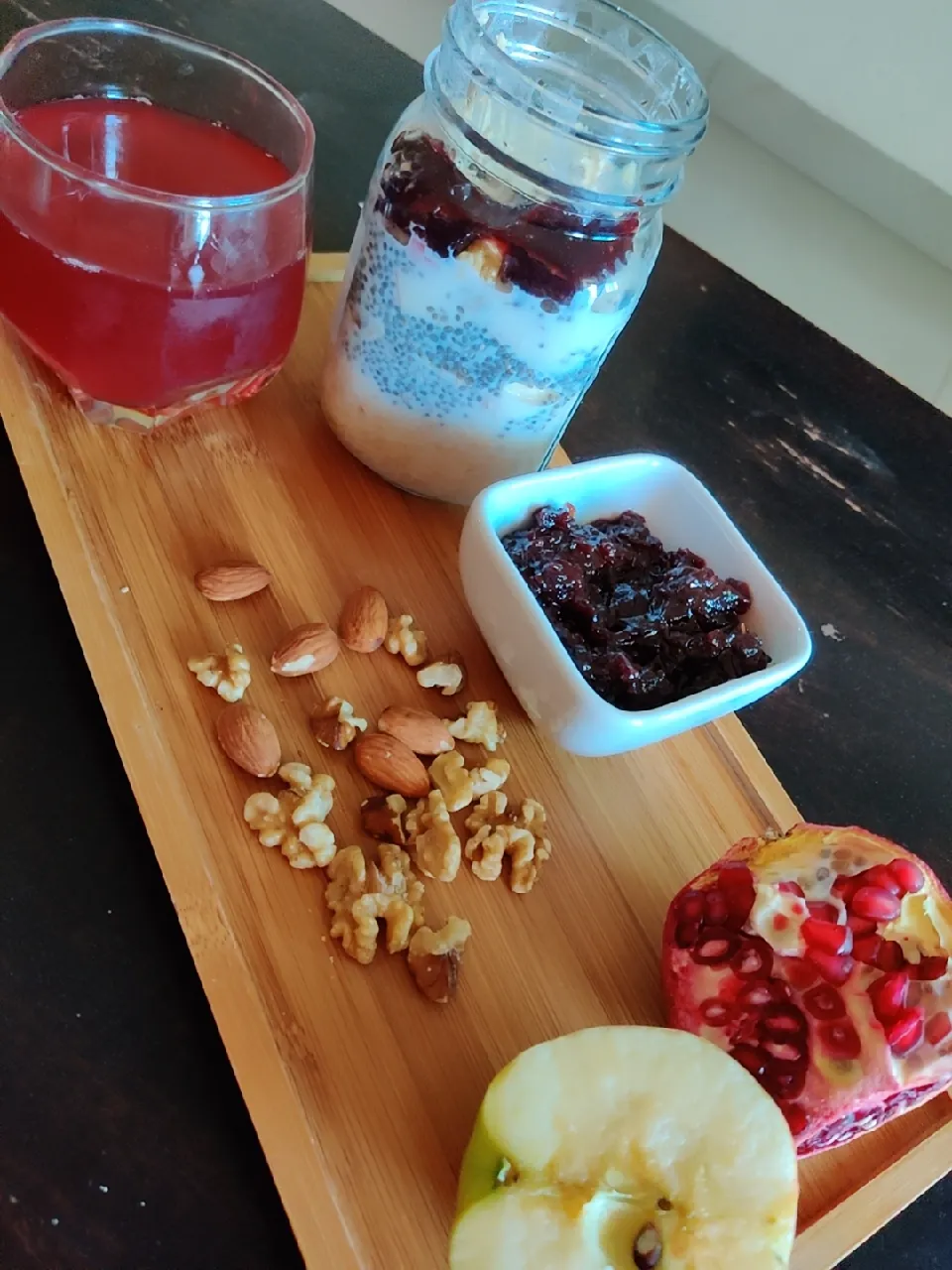 Home made Grape Jam with Chia pudding !|lax14さん