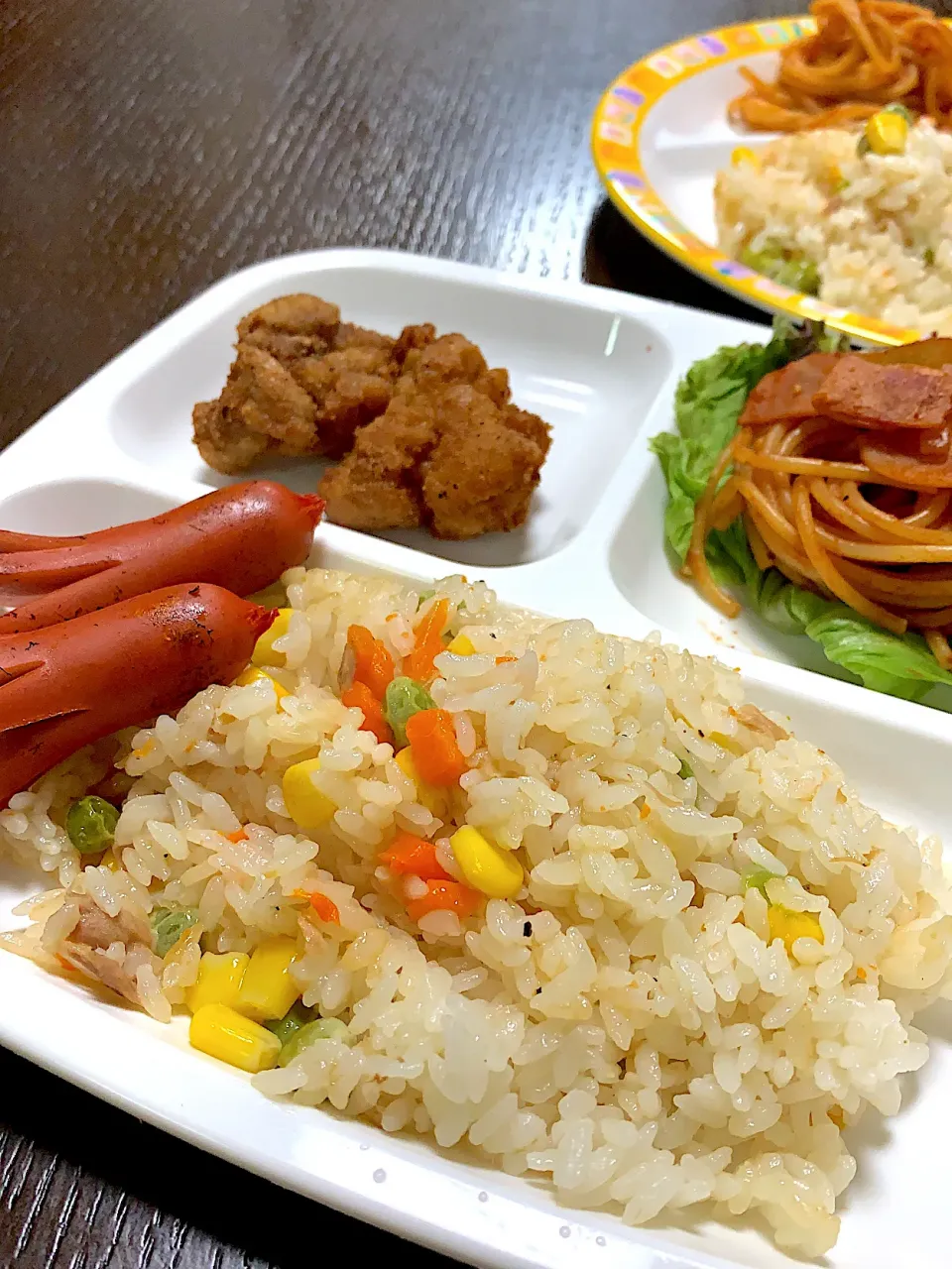 息子たちのお子様ランチ|리사★゛さん