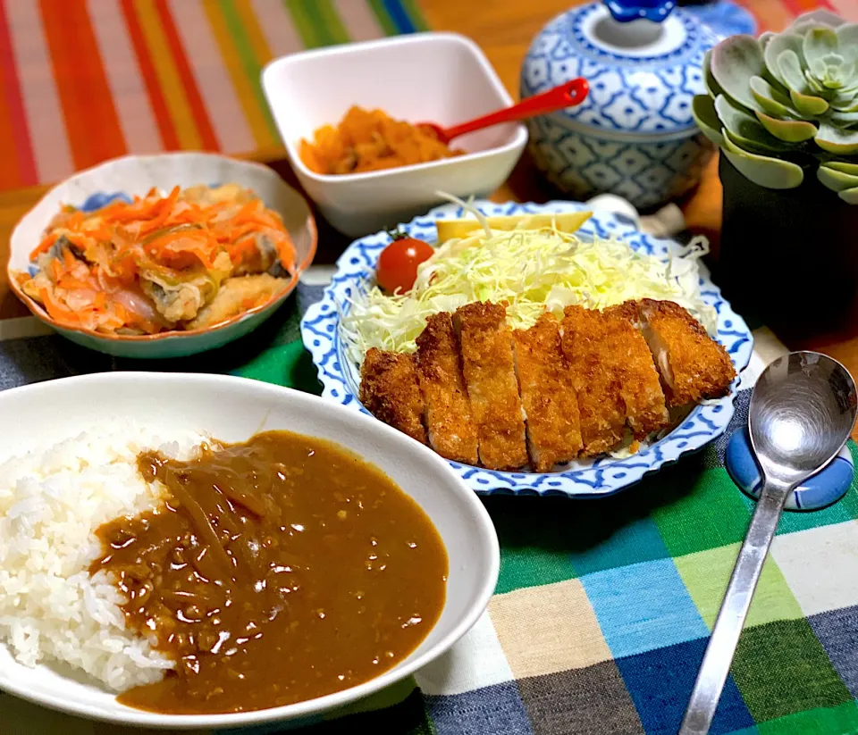 我が家のカレー　カツカレー|なおみさん