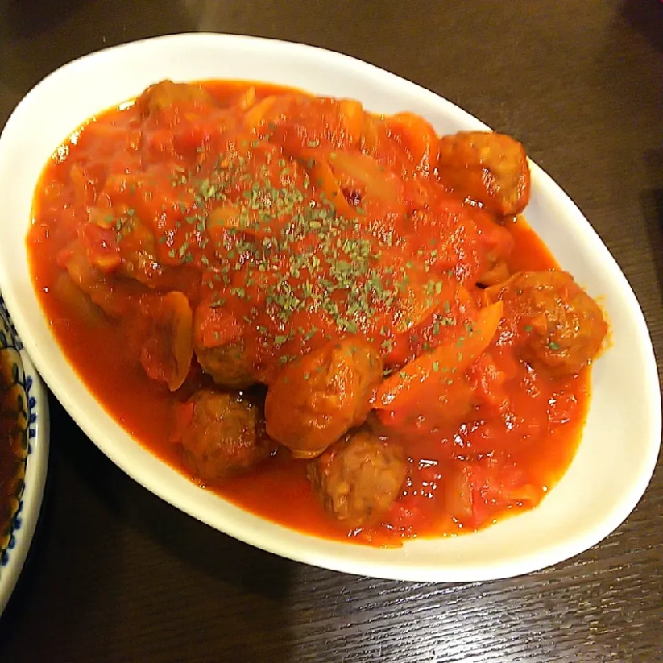 Kaorinboさんの料理 キャベツと肉団子のトマト煮|Rieさん