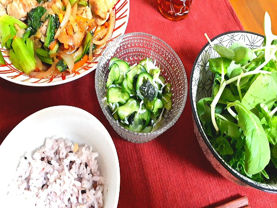 鶏肉と野菜のオイスター炒め|ぽぱいさん