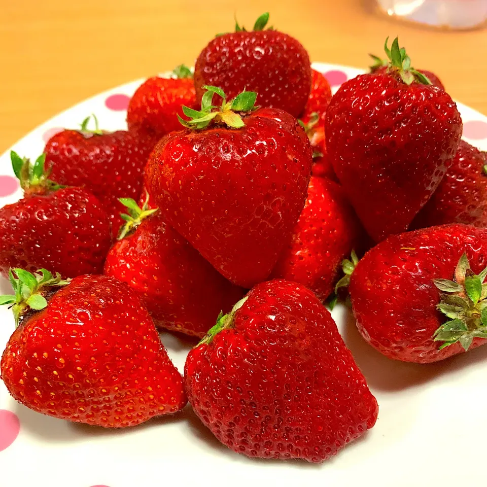 あまおうイチゴ🍓✨😋|jasminさん