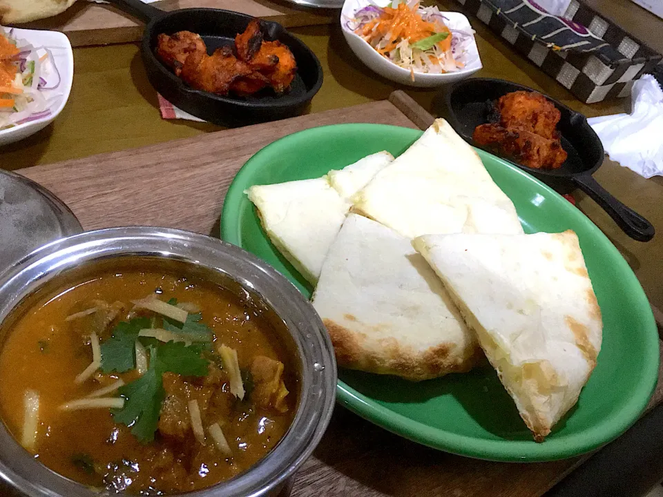 カラヒゴーシュトゥのカレーセット|あじょさん