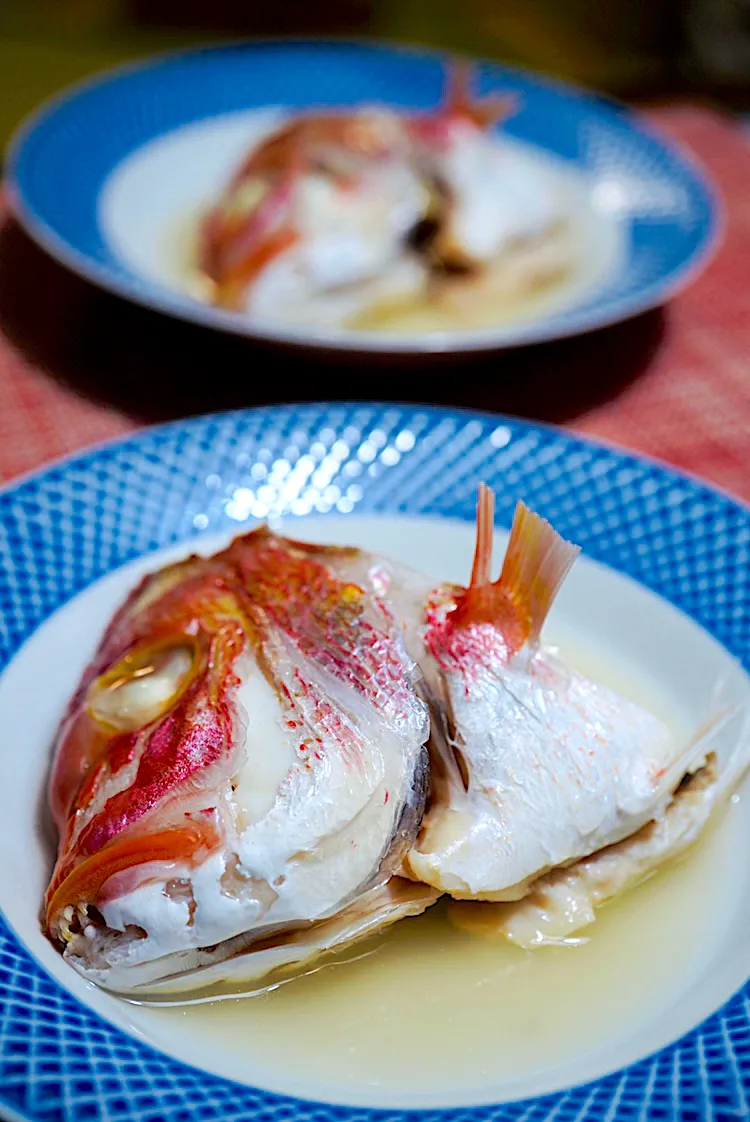 白汁魚王‼️魯山人のお得意料理、レンコダイで作ってみた。(*☻-☻*)|イチロッタさん