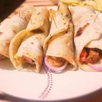 Chicken Roll paratha|Salehaさん