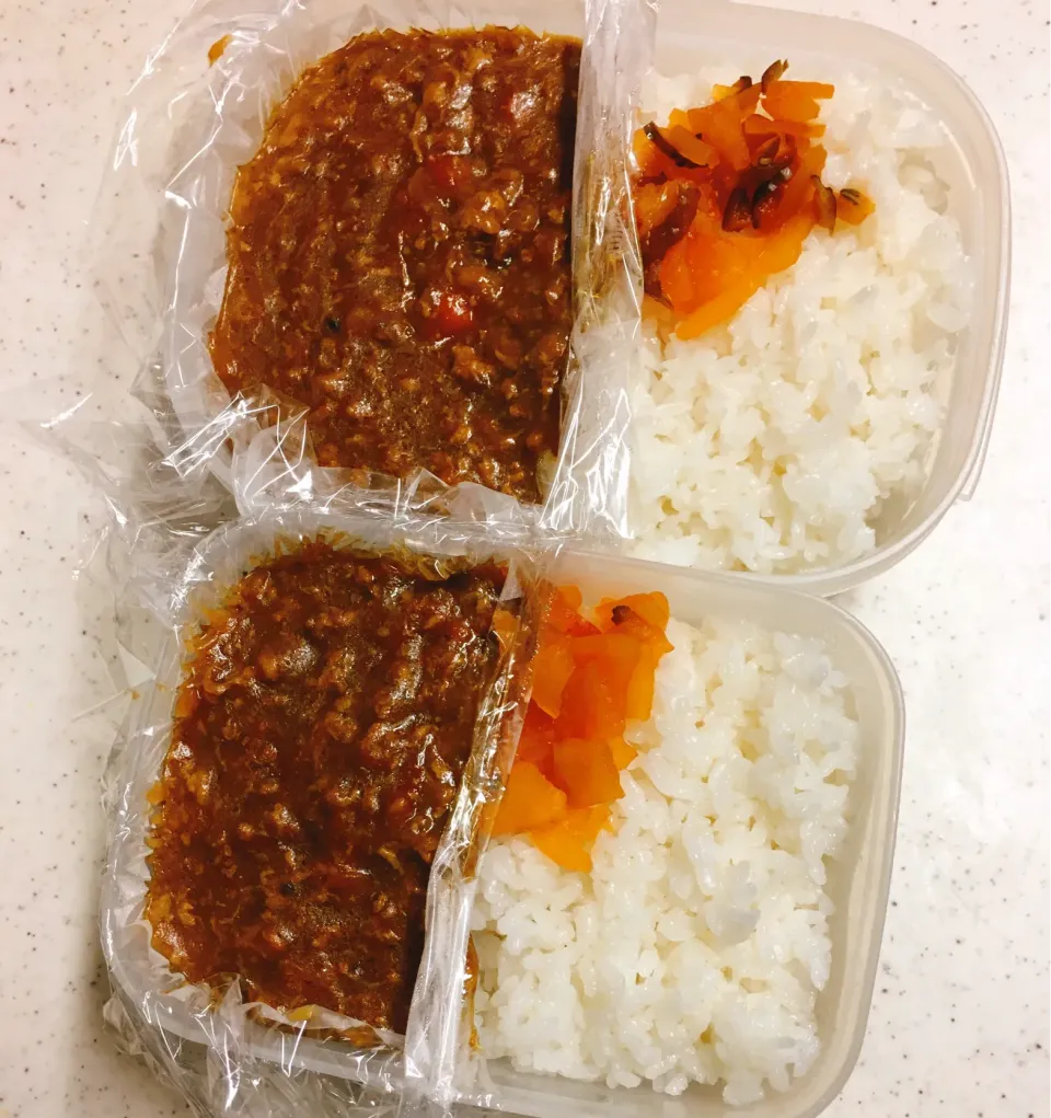 Snapdishの料理写真:今日のお仕事弁当♪2020.4.1|ぐぅさん