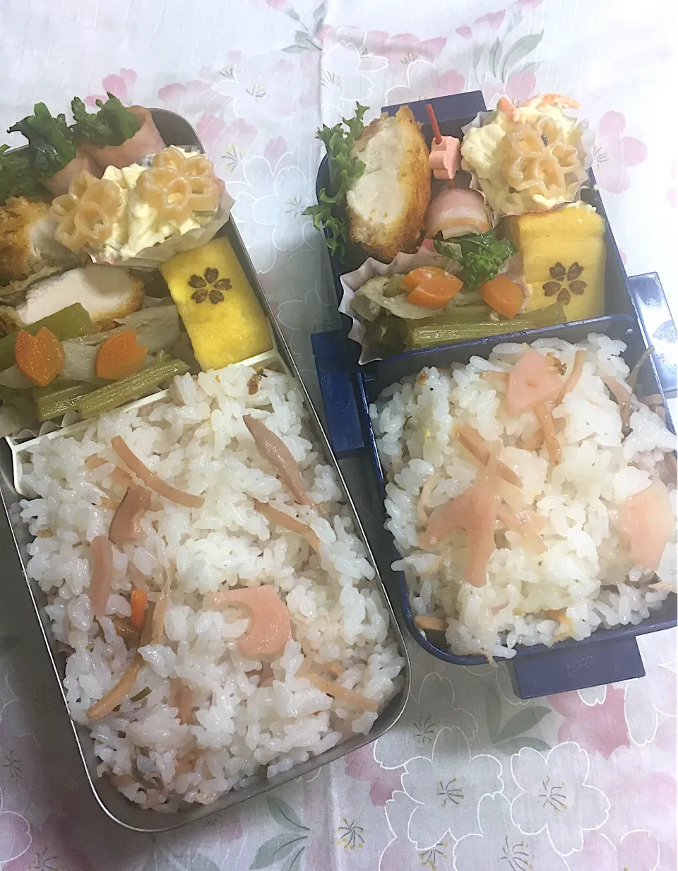 4月1日　新年度Start弁当🍱🌸🌸|sakuramochiさん