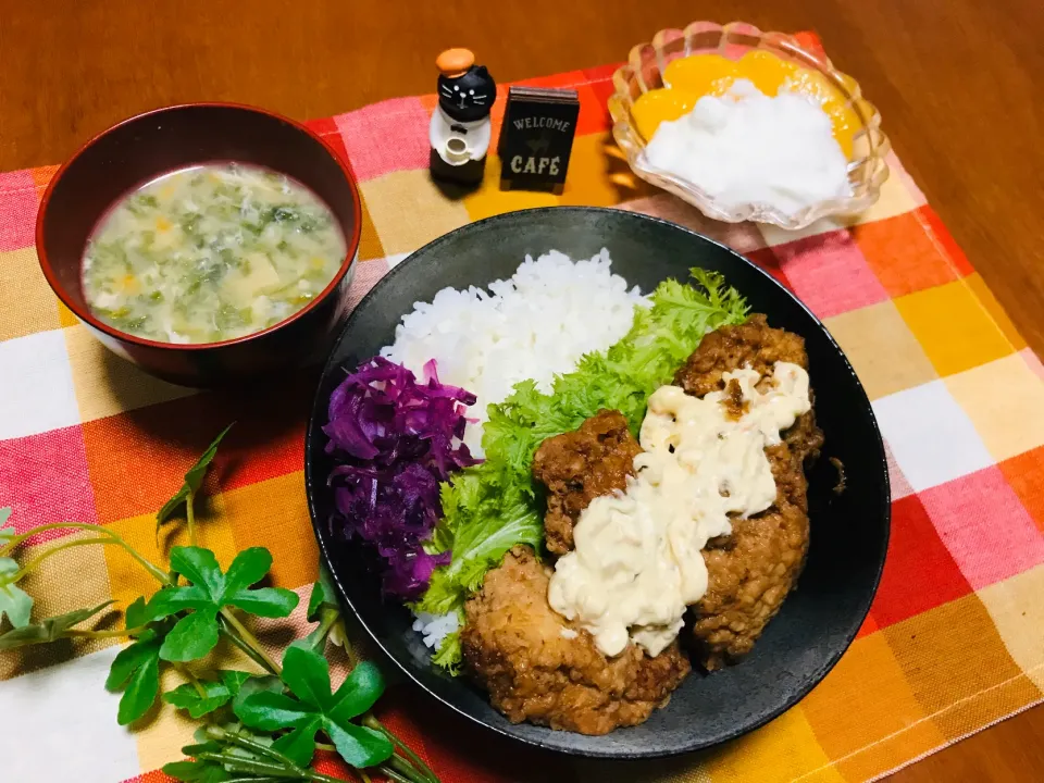 「チキン南蛮丼:|バシュランさん