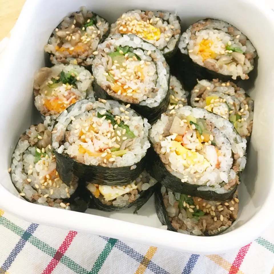 今日のパパ弁当はキムパ弁当♪|key♪さん